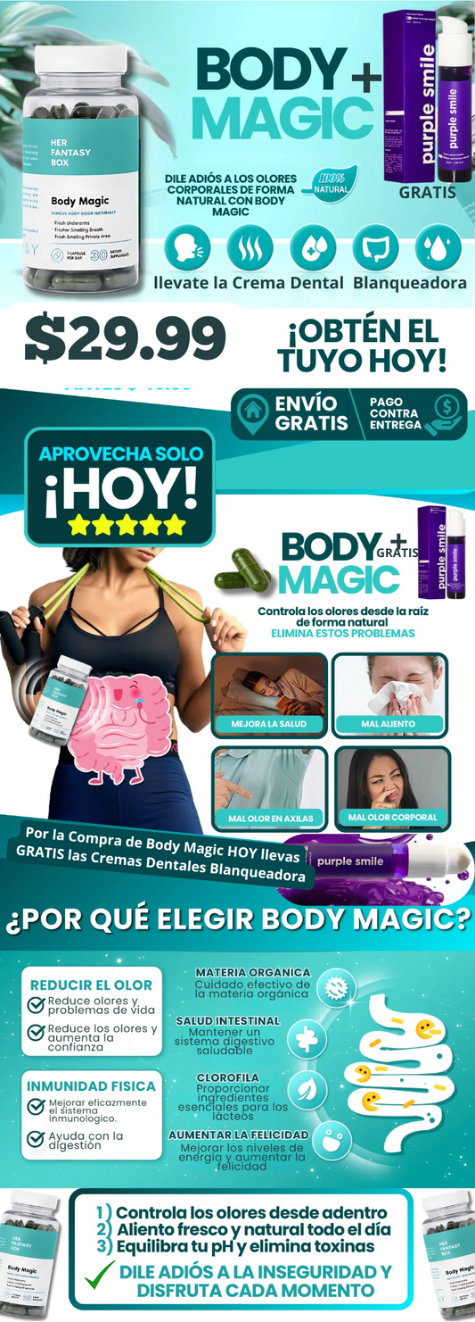 Clorofila Body Magic + Purple Smile