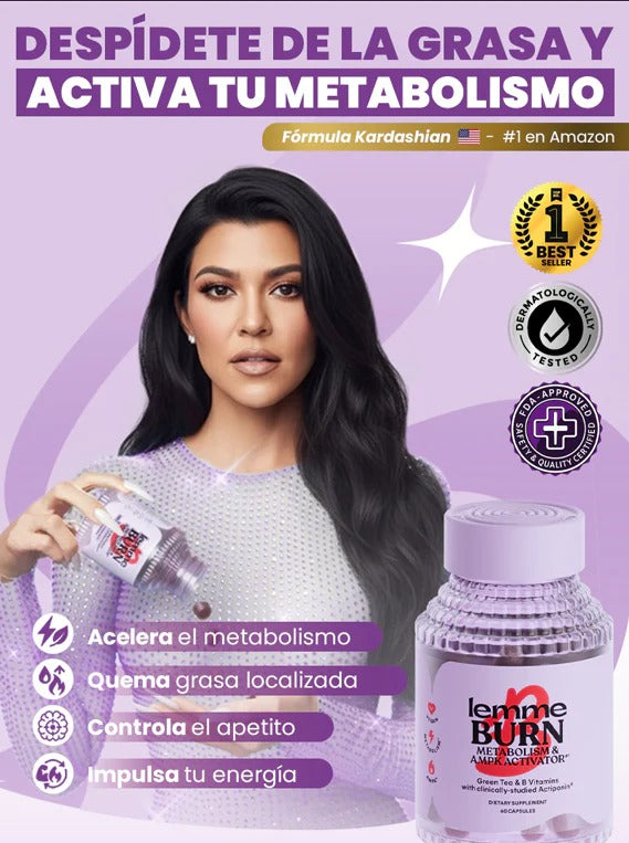 2X1 Lemme Burn Metabolism and Fat-Burning Capsules - 60