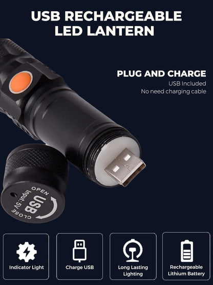 2x1 LINTERNA USB RECARGABLE